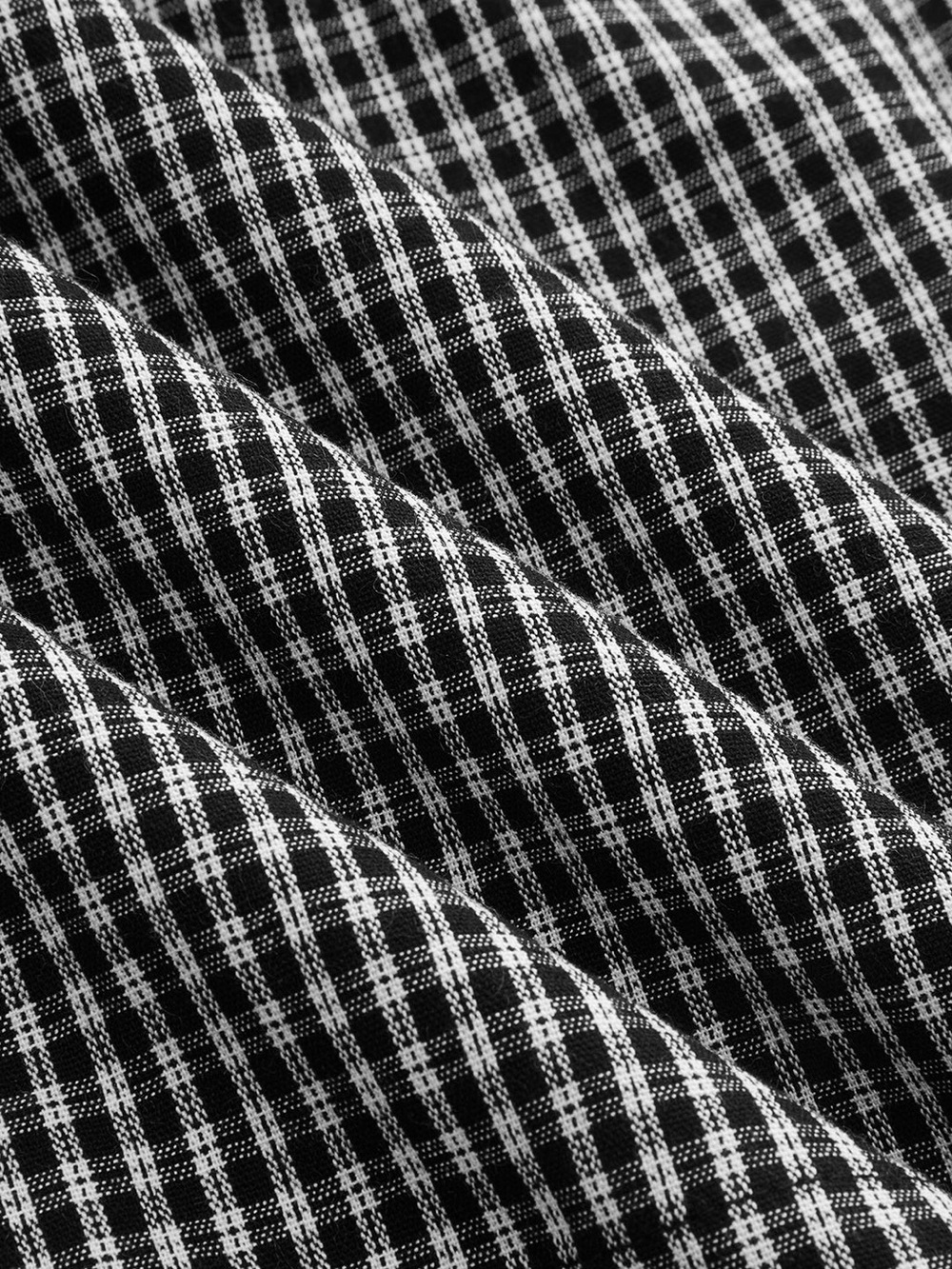 Gingham Lace-Up Sleeveless Top & Pants Set - Picture 8 of 9